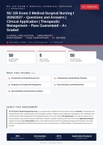 NU 155 Exam 3 Medical-Surgical Nursing I 2026&sol;2027 &ndash; Questions and Answers &vert; Clinical Application &vert; Therapeutic Management &vert; Latest Version &vert; Detailed Rationales &ndash; Pass Guaranteed &ndash; A&plus; Graded