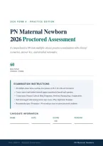 PN Maternal Newborn 2026 Proctored Assessment &ndash; 60 MCQs with Rationales&NewLine;&NewLine;