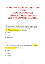  NFPT Personal Trainer Certification&colon; Final Exam&comma; Practice Questions&comma; and Study Guide