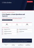 CNA Chapter 4 Exam 2026&sol;2027 &ndash; Questions and Answers &vert; Patient Care &vert; Resident Safety &vert; Complete Verified Answers &vert; Detailed Rationales &ndash; Pass Guaranteed &ndash; A&plus; Graded