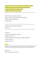 Ati Medical-Surgical Nursing &mdash; Respiratory System Comprehensive Test Bank&NewLine;Updated Edition &vert; Ngn Questions With Verified Rationalized Answers&NewLine;1&comma;050 Practice Questions With Detailed Rationales&NewLine;All Respiratory Chapters And Topics Covered&NewLine;&equals;&equals;&equals;&equals;&equals;&equals;&equals;&equals;&equals;&equals;&equals;&equals;&equals;&equals;&equals;&equals;