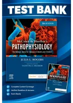 Test Bank&colon; Mccance & Huether Pathophysiology 9Th Edition&vert; The Biologic Basis For Disease In Adults And Children &vert; 100&percnt; Verified &vert; A&plus; Guarantee