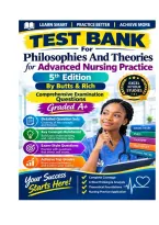 Test Bank For Philosophies And Theories for Advanced Nursing Practice&comma; 5th Edition by Butts & Rich&comma; Comprehensive Examination Questions Graded A&plus;&period;pdf&NewLine;&NewLine;