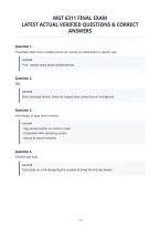 Mgt 6311 Final Exam&NewLine;Latest Actual Verified Questions & Correct&NewLine;Answers