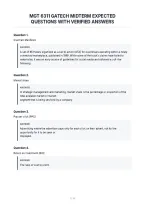 Mgt 6311 Gatech Midterm Expected&NewLine;Questions With Verified Answers