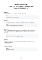 Misy 5325 Midterm&NewLine;Complete Question Set With Verified&NewLine;Solutions Graded A&plus;&NewLine;