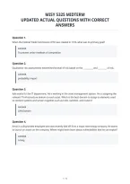 Misy 5325 Midterm&NewLine;Updated Actual Questions With Correct&NewLine;Answers