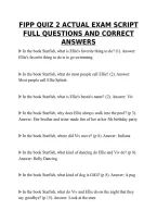 Fipp&lowbar;Quiz&lowbar;2&lowbar;Actual&lowbar;Exam&lowbar;Script&lowbar;2026&lowbar;Full&lowbar;Questions&lowbar;And&lowbar;Correct&lowbar;Answers&period;pdf