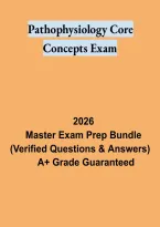 Pathophysiology Core Concepts Exam &ndash; Nursing Study Guide and Practice Test Review