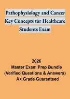 Pathophysiology and Cancer Exam Study Guide &ndash; Key Oncology Concepts for Healthcare Students