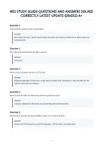 Wsi Study Guide Questions And Answers Solved&NewLine;Correctly Latest Update Graded A&plus;