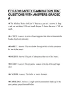 Firearm&lowbar;Safety&lowbar;Examination&lowbar;Test&lowbar;2026&lowbar;Questions&lowbar;With&lowbar;Answers&lowbar;Graded&period;pdf