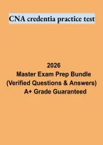 CNA Credentia Practice Test &ndash; Certified Nursing Assistant Exam Questions and Study Guide 2026