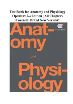 Test Bank for Anatomy and Physiology&comma; OpenStax&comma; 2nd Edition&comma; All Chapters