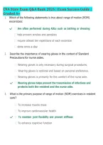 CNA State Exam Q&A Bank 2026&sol;2027 &vert; Exam Success Guide &vert; 150&plus; Questions & Answers &vert; Graded A&plus; &vert; Nurse Aide Competency&comma; Resident Care&comma; Infection Control & Safety