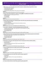 NRNP 6540 Care of the Older Adult Final 2026 &vert; Practice Questions&comma; Answers & Detailed Rationales