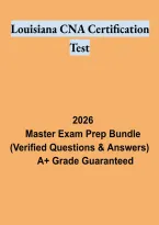 Louisiana CNA Certification Test &ndash; Nurse Aide Exam Study Guide and Practice Questions