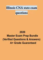 Illinois CNA State Exam Questions &ndash; Nurse Aide Certification Practice Test and Study Guide 2026