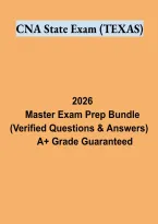 Texas CNA State Exam &ndash; Nurse Aide Certification Study Guide and Practice Questions