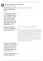 CRCST Certification Exam &lpar;Weeks 4&ndash;6 Study Content&rpar;