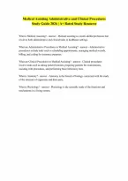 Solution Manual For Medical Assisting Administrative and Clinical Procedures By Kathryn Booth Leesa Whicker and Terri Wyman Updated 2026
