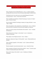 for Medical Terminology Anatomy for Coding by Betsy J Shiland Verified Questions with 100 Correct Answers Graded A