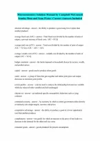 Solution Manual For Microeconomics by Campbell McConnell Stanley Brue and Sean Flynn Latest UPDATE 100 CORRECT ANSWERS