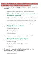 NUR 529 Exam 3 Medical Conditions and Diagnostics Complete Study Guide 2026&sol;2027 &vert; Latest Update &vert; Graded A&plus; &vert; Diagnostic Testing&comma; Lab Interpretation & Graduate Nursing Exam Prep