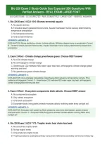Bio 220 Exam 2 Study Guide Gcu Expected 200 Questions With Verified Answers