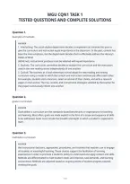 Wgu Cqn1 Task 1&NewLine;Tested Questions And Complete Solutions
