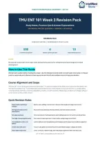 ENT 101 Week 3 Revision Pack &ndash; 500 Practice Questions and Answers &lpar;2026&sol;2027&rpar; TMU