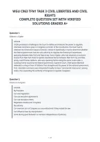 Wgu C963 Tfn1 Task 3 Civil Liberties And Civil Rights Complete Question Set With Verifie