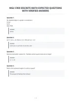 Wgu C959 Discrete Math Expected Questions With Verified Answers