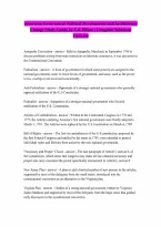 for American Government Political Development and Institutional Change By Cal Jillson Latest UPDATE 100 CORRECT ANSWERS