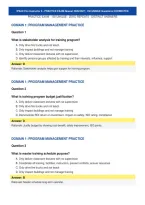 Fire Instructor II Test Bank 2026&sol;2027 &vert; 150 Real Exam Questions With Correct Verified Answers &vert; IFSAC Fire Instructor II Exam Prep NFPA 1041 Program Management Curriculum &vert; A&plus; Graded