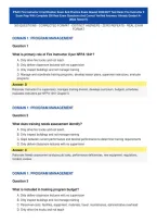 IFSAC Fire Instructor II Certification Exam And Practice Exam Newest 2026&sol; 2027 Test Bank&vert; Fire Instructor II Exam Prep With Complete 300 Real Exam Questions And Correct Verified Answers&sol; Already Graded A&plus; &lpar;Most Recent&excl;&excl;&rpar;