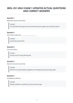 Biol 251 Unlv Exam 1 Updated Actual Questions&NewLine;And Correct Answers
