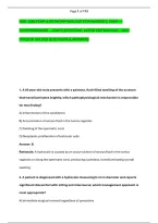 Nsg 3280 Exam 4 &lpar;Pathophysiology For Nurses I&rpar;&comma; Exam &mdash; &NewLine;Comprehensive &mdash;Exam Questions  Latest Edition 2026 &ndash; 2027  &NewLine;Version Solved Questions & Answers