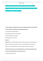 Nh G2 Turf Pesticide Applicator Certification Exam Newest &NewLine;Updated  Exam  2026 &ndash; 2027 Solved Questions & Answers Verified &NewLine;100&percnt; Graded A&plus; &lpar;Latest Version&rpar;