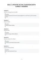 Bolc 2 Updated Actual Questions With&NewLine;Correct Answers
