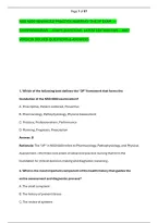 Nsg 6020 Advanced Practice Nursing&colon; The 3P Exam  &mdash; &NewLine;Comprehensive &mdash;Exam Questions  Latest Edition 2026 &ndash; 2027  &NewLine;Version Solved Questions & Answers