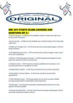 Rmi 3011 Studys Exams Answers And Questions Set A&period;pdf