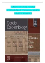 Test Bank for Gordis Epidemiology 6th Edition by David D&period; Celentano & Moyses Szklo &ndash; Chapters 1&ndash;20&comma; Questions&comma; Answers and Rationales 2026&ndash;2027