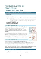 Samenvatting Leerpad D&colon; Het Hart &vert; Fysiologie&comma; Zorg en Begeleiding &vert; Arteveldehogeschool&comma; Vroedkunde &vert; 2026&sol;27