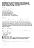 Management 3300 Exam 2 Mizzou&ndash; Questions And Answers &vert; Verified And Well&NewLine;Detailed Answers &vert; Plus Rationales &vert; Download And Pass &vert; Latest Exam Update&NewLine;2026&sol;2027 &ndash; Questions And Answers &vert; Verified And Well Detailed Answers &vert; Plus&NewLine;Rationales &vert; Guaranteed P