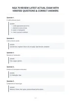 Nga 70 Review Latest Actual Exam With&NewLine;Verified Questions & Correct Answer