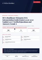 HCA Healthcare Telemetry ECG Interpretation Guide 2026/2027 – Questions ...