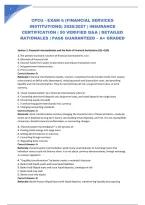 Cpcu - Exam 6 &lpar;Financial Services Institutions&rpar; 2026&sol;2027 &vert; Insurance Certification &vert; 50 Verified Q&A &vert; Detailed Rationales &vert; Pass Guaranteed &ndash; A&plus; Graded
