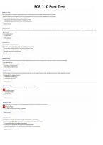 FCR 110 Post Test with Accurate Questions and Answers &lpar;Verified Answers&rpar; &vert; Already Graded A&plus; &vert; Latest &lpar;2026&sol;2027&rpar; Updated Version &lbrace;JUST RELEASED&rcub; - Defense Acquisition University