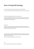 Portage Learning Microbiology Exam 4 &vert; Practice Questions&comma; Answers & Exam Review Study Guide 2026&sol;2027